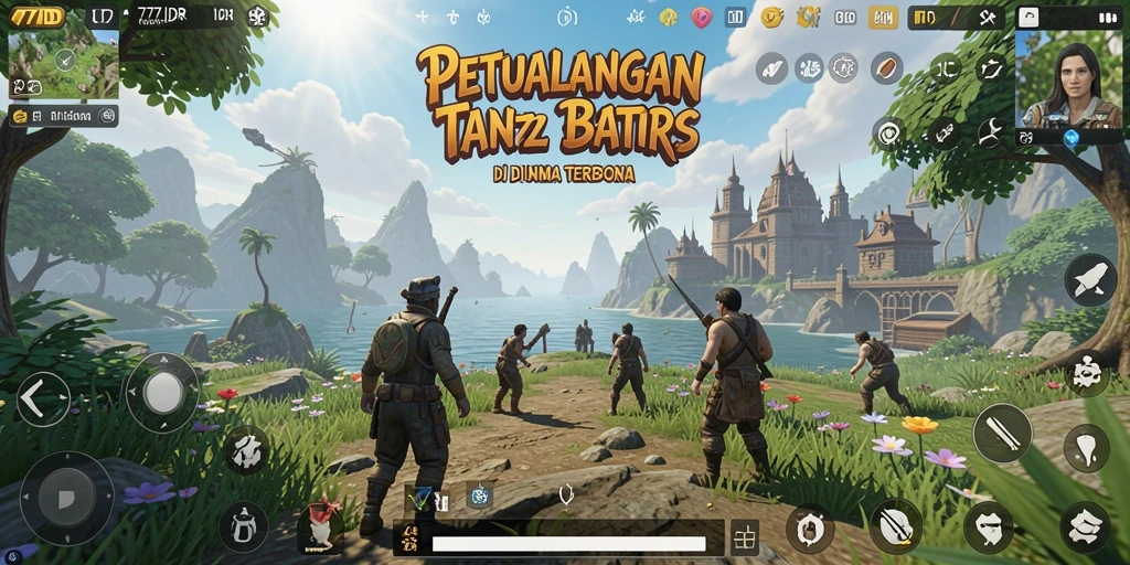 Screenshot menampilkan gameplay menakjubkan di dunia terbuka 777IDR.
