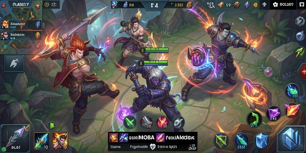 Tampilan gameplay seru dan strategis di BOLA07.