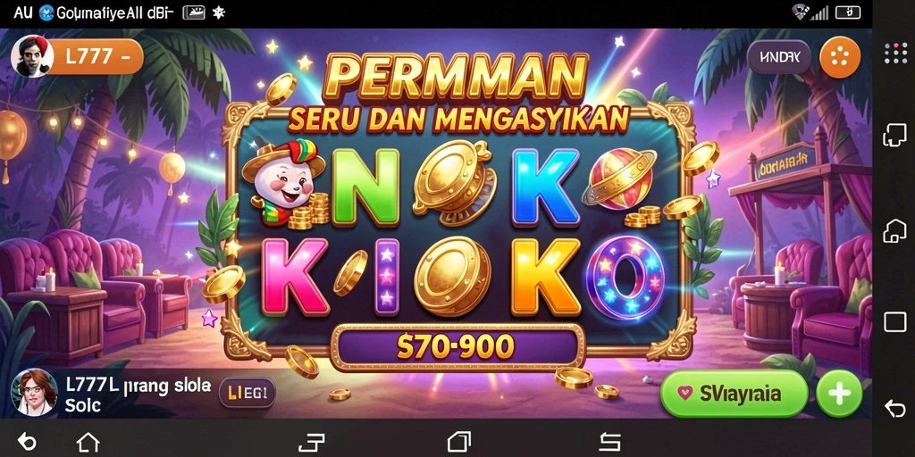 Screenshot L777 menunjukkan aksi seru dan grafis menawan dari permainan Slot.