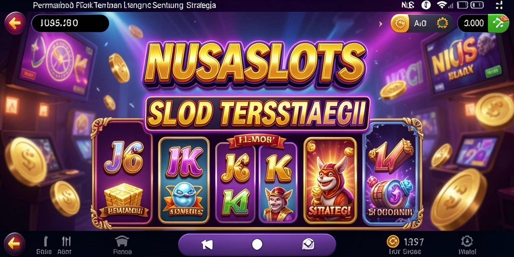 Tangkapan layar NUSASLOTS menampilkan gameplay menarik dengan grafis menawan.