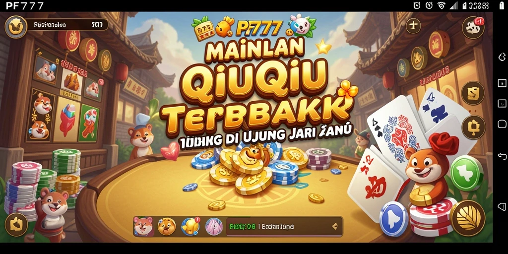 Tampilan gameplay seru dari QiuQiu PF777.