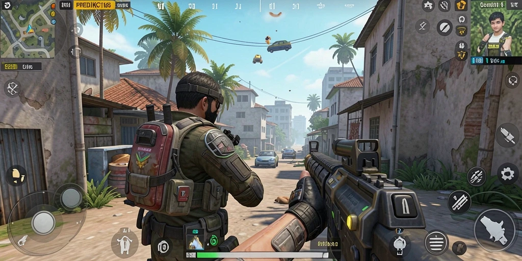 Gameplay seru dan akurat dari PREDIKSI168 dalam suasana TPS.