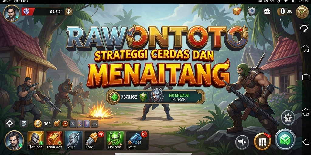 Tampilan gameplay <strong>RAWONTOTO</strong> yang menegangkan dan penuh strategi.
