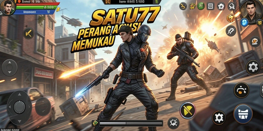 Gameplay seru dan mendebarkan dari SATU77 dengan pertarungan yang intens.