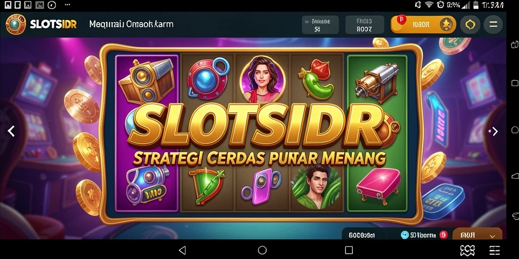Tampilan gameplay SLOTSIDR yang penuh strategi dan tantangan.