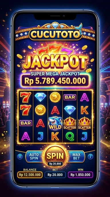 Pengguna sedang menjelajahi aplikasi di cucutoto.